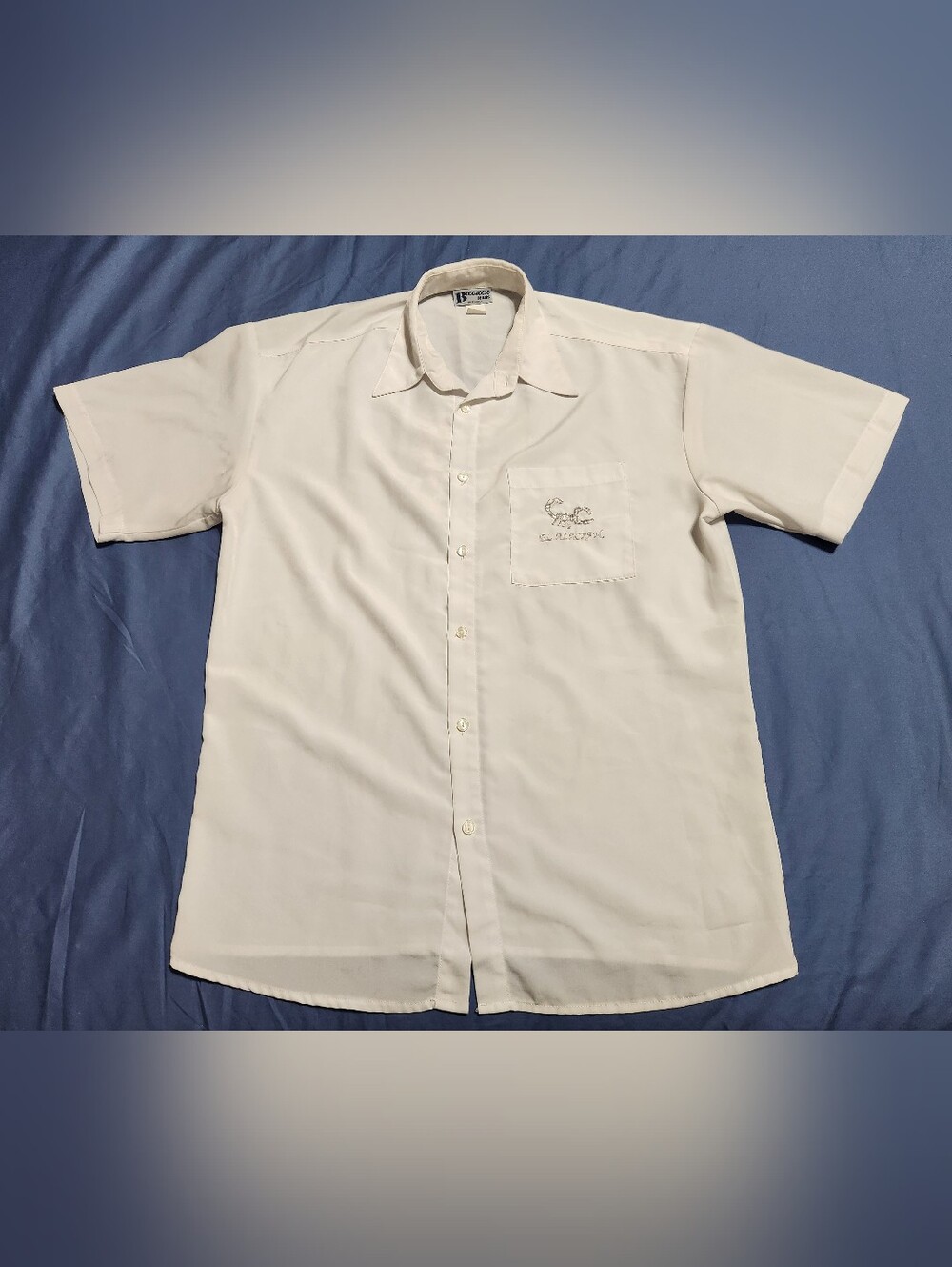 Vintage Boccaccio Jeans El Alacran Scorpion Embroidered L/XL Shirt